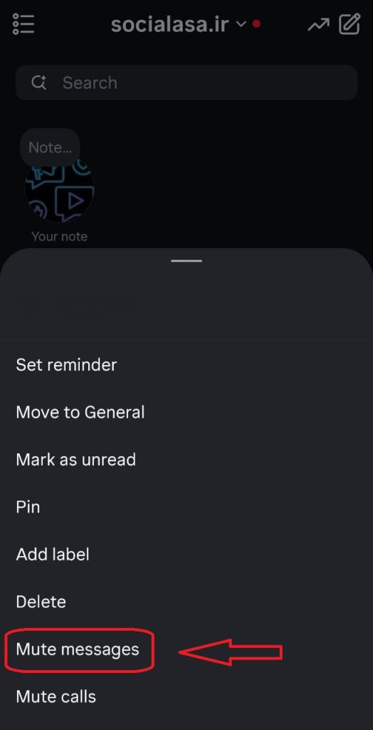 روش Mute برای مخفی کردن آنلاین بودن اینستاگرام