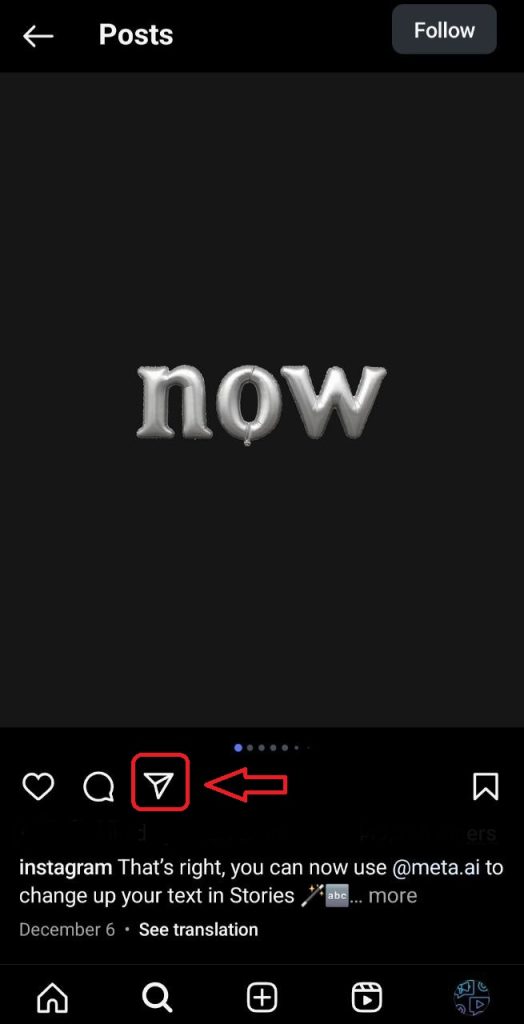 کپی کردن کپشن و کامنت اینستاگرام