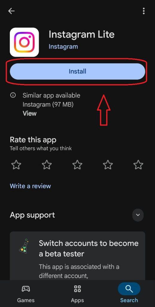 اینستاگرام لایت چیست؟